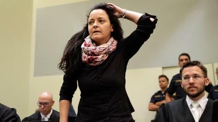 Beate Zschäpe, Angeklagte im NSU-Prozesses.