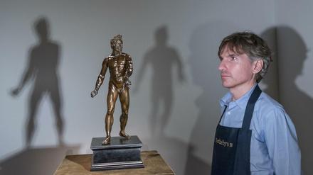 Der «Dresdner Mars» von Giambologna (1529-1608), präsentiert vom Londoner Auktionshaus Sotheby's..