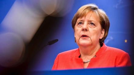 Bundeskanzlerin Angela Merkel (CDU) 