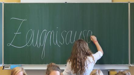Letzte Schultag.