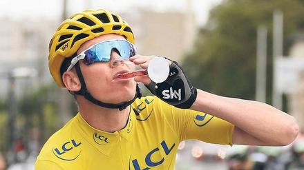 Radsportler Christopher Froom.