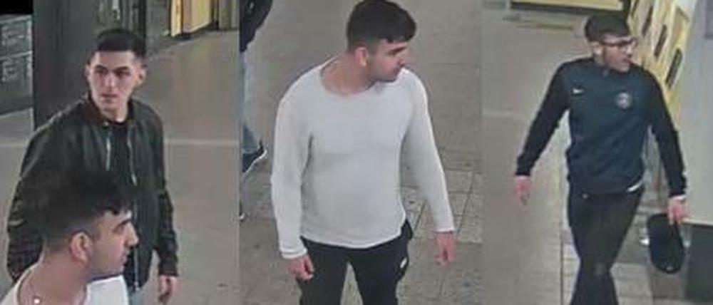 Diese drei Männer stehen im Verdacht, im April einen Jugendlichen zusammengeschlagen zu haben.