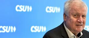 Unberechenbar: Horst Seehofer (CSU), Bundesinnenminister.
