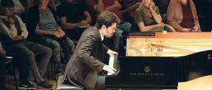 Lahav Shani am Sonntag im Pierre Boulez Saal. 
