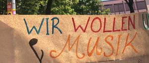 Klare Ansage am Rheingau-Gymnasium: "Wir wollen unsere Musik"
