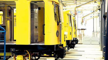 Erneuerungsbedarf. Die BVG-Hauptwerkstatt in Wedding. 