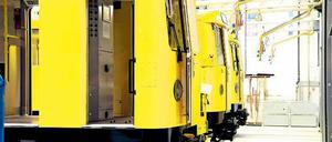 Erneuerungsbedarf. Die BVG-Hauptwerkstatt in Wedding.