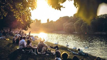 Mediterranes Lebensgefühl? Kriegen wir auch am Landwehrkanal hin. 
