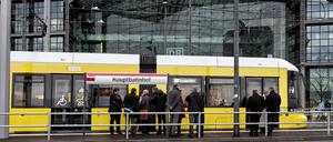 Die Tram vom Hauptbahnhof soll zum U-Bahnhof Turmstraße verlängert werden.