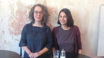 Exil-Griechinnen Maria Brand (li.) und Vicky Emmanouilidou. 