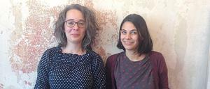 Exil-Griechinnen Maria Brand (li.) und Vicky Emmanouilidou. 