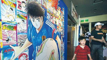 Fußball-Held Captain Tsubasa.