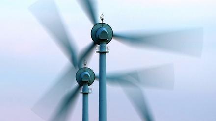 Windräder produzieren den größten Teil des Ökostroms in Deutschland.