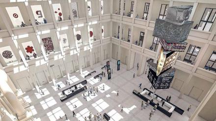 Das Humboldt-Forum eröffnet Ende nächsten Jahres und verspricht freien Eintritt.