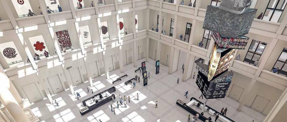 Das Humboldt-Forum eröffnet Ende nächsten Jahres und verspricht freien Eintritt.