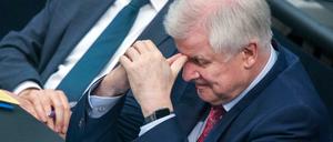 Die Zukunft von Bundesinnenminister Horst Seehofer ist unklar.