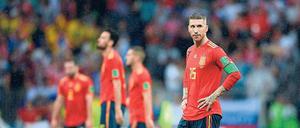 Too big to fail. Gilt nicht mehr. Die großen Spanier um Sergio Ramos versagten gegen Russland.