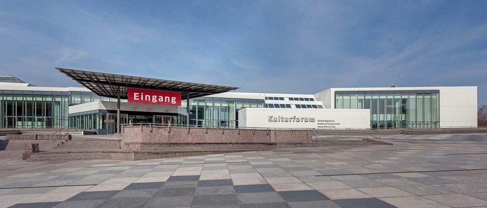 Das Kulturforum, das durch den Neubau des Museums der Moderne bald zur Baustelle wird.