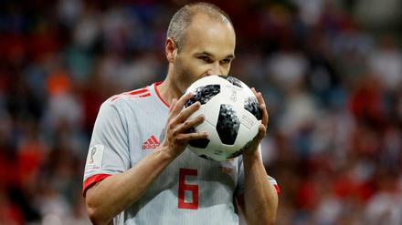 Andrés Iniesta tritt aus der spanischen Nationalmannschaft zurück. 