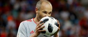 Andrés Iniesta tritt aus der spanischen Nationalmannschaft zurück.