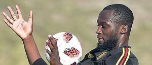 Kalte Schnauze. Romelu Lukaku ist der erfolgreichste Torjäger der WM und Belgiens große Hoffnung gegen Brasilien.