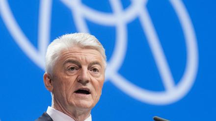 Der ThyssenKrupp-Vorstandsvorsitzende Heinrich Hiesinger. 