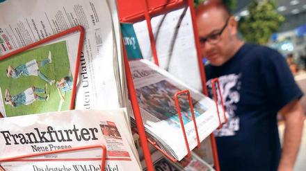 Lesen wollen? Der Kioskverkauf geht noch stärker zurück als der Aboverkauf.
