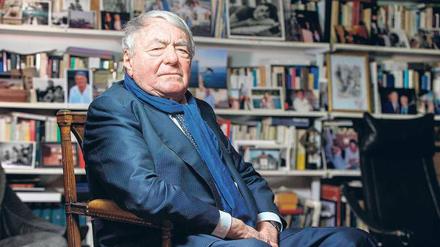 Chronist des Holocaust. Claude Lanzmann (27.11.1925 bis 5.7.2018) in Paris. 