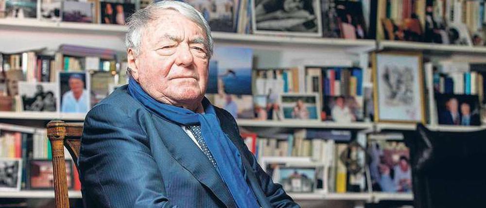Chronist des Holocaust. Claude Lanzmann (27.11.1925 bis 5.7.2018) in Paris.