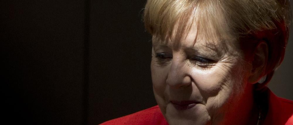 Bundeskanzlerin Angela Merkel (CDU) nimmt an einem Frühstückstreffen am zweiten Tag des EU-Gipfels teil.