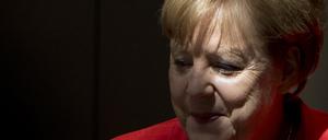 Bundeskanzlerin Angela Merkel (CDU) nimmt an einem Frühstückstreffen am zweiten Tag des EU-Gipfels teil. 