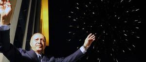 Recep Tayyip Erdogan bei den Feiern zu seinem Wahlsieg.