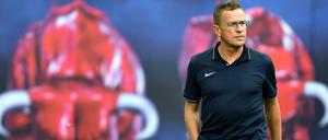 Bullentrainer. Ralf Rangnick, Sportdirektor von Rasenballsport Leipzig, steht künftig auch wieder an der Seitenlinie.