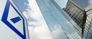 Die Zentrale der Deutschen Bank in Frankfurt am Main.