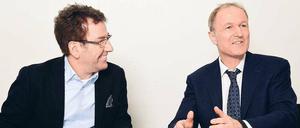 Christian Butter (l.) und Volkmar Falk.