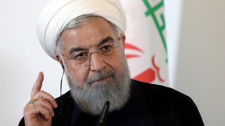 Der iranische Präsident Hassan Ruhani. 