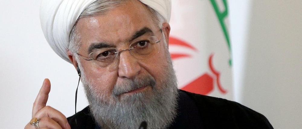 Der iranische Präsident Hassan Ruhani. 