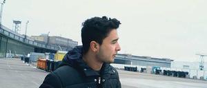 Geduldig. Ibrahim aus Syrien wartet auf die Aufenthaltsgenehmigung.