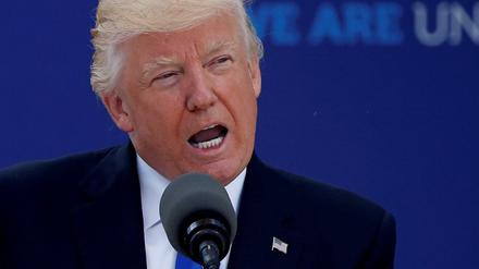US-Präsident Donald Trump findet, die USA würden übervorteilt. 