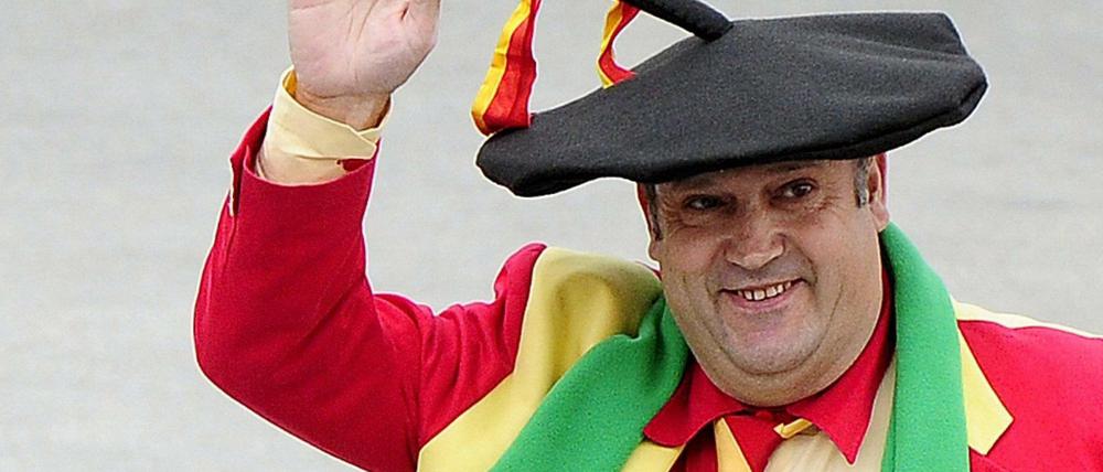 Spaniens berühmtester Fan: Manolo.