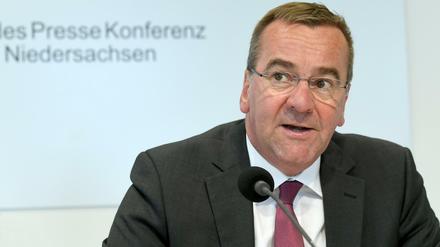 Boris Pistorius, Innenminister von Niedersachsen, soll für die SPD das Thema Sicherheit abdecken