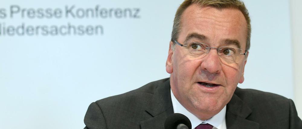 Boris Pistorius, Innenminister von Niedersachsen, soll für die SPD das Thema Sicherheit abdecken