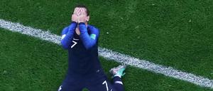 Antoine Griezmann jubelte nach dem Finaleinzug.