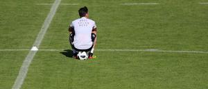 Alleingelassen: Mesut Özil