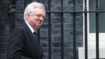 Abgang: Der britische Brexit-Minister David Davis 