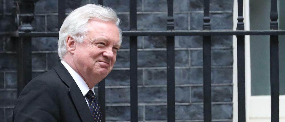 Abgang: Der britische Brexit-Minister David Davis