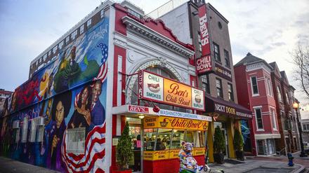 Kult-Imbiss seit 60 Jahren: Ben's Chili Bowl in Washington, DC. 