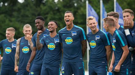Vorfreude auf Neuruppin? Jedenfalls freut sich der MSV auf die Hertha-Profis.