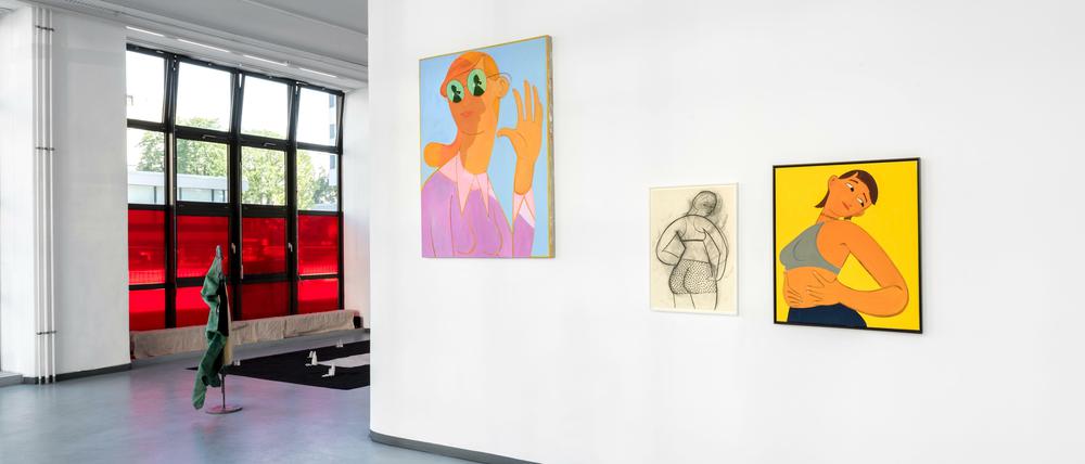 Buntes Treiben. Die Ausstellung in der Galerie Wedding.