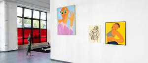 Buntes Treiben. Die Ausstellung in der Galerie Wedding.